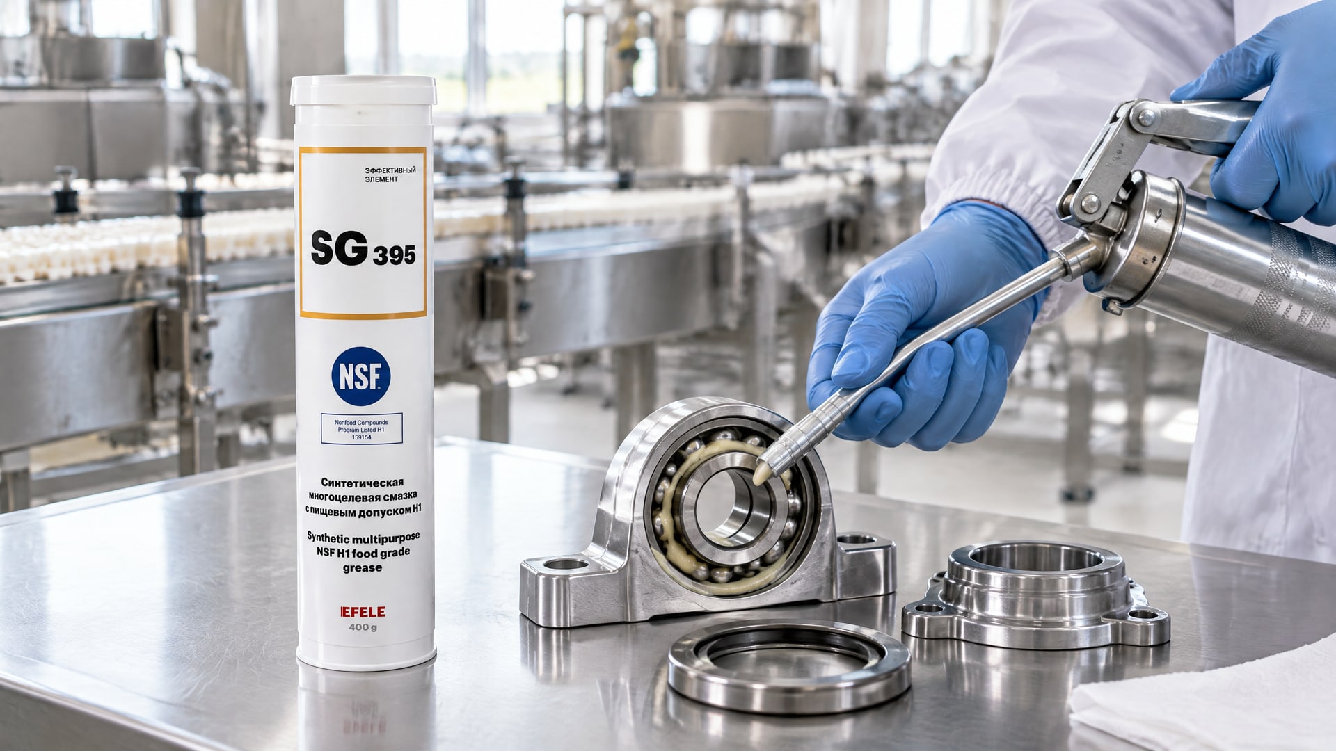 ���� ������� ������ EFELE SG-395 (NSF H1) �� ���������� ���������.