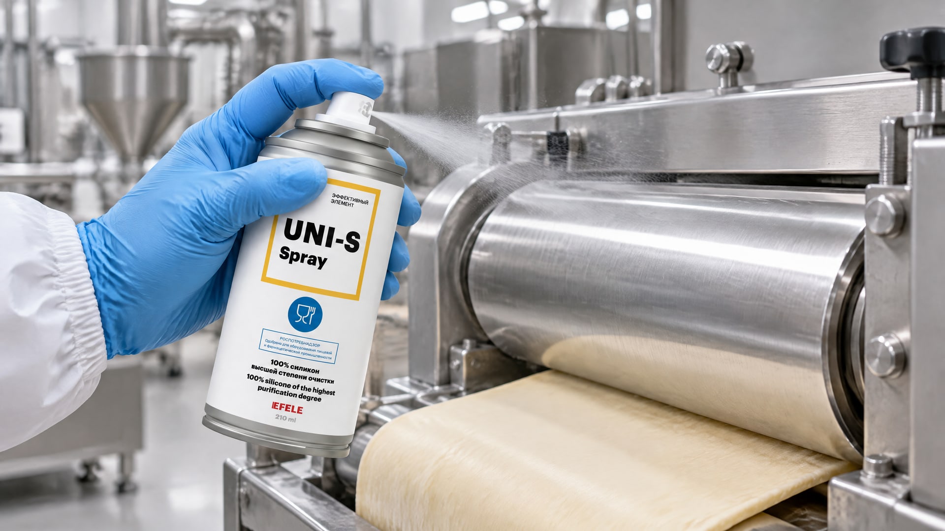 ���� � �������� ������� ������� ����������� ������ EFELE UNI-S Spray